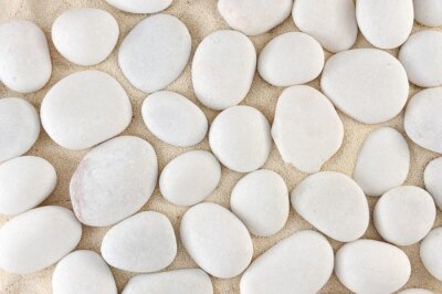 Sticker Groep stenen textuur