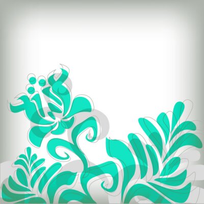 Sticker grunge achtergrond