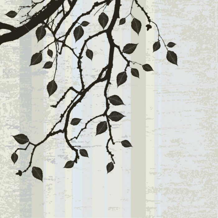 Sticker Grunge frame en grens-serie