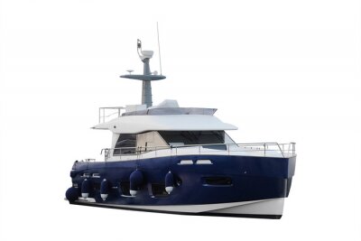 Sticker Het beeld van boten