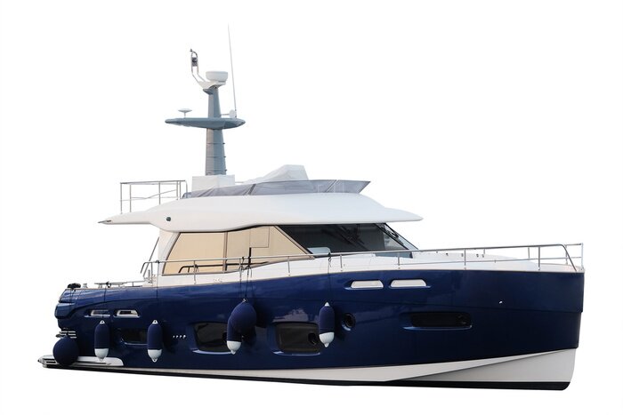 Sticker Het beeld van boten