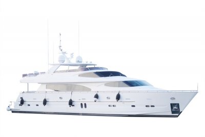 Sticker Het beeld van de boot