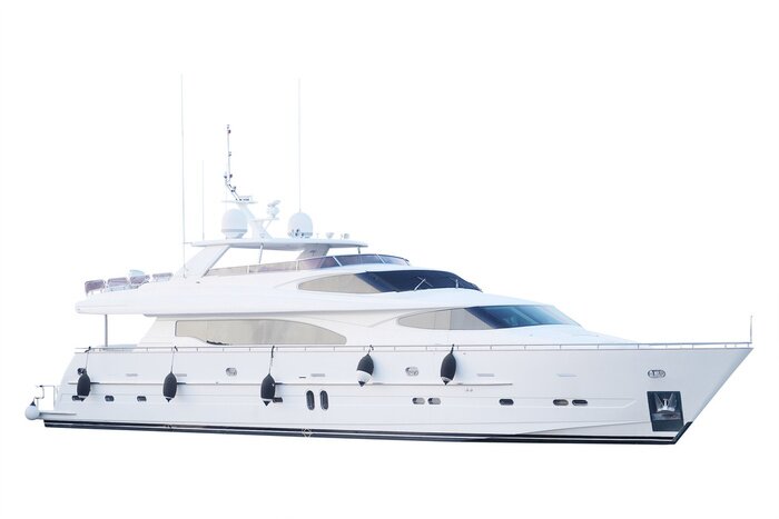 Sticker Het beeld van de boot