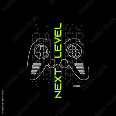 Sticker Het volgende niveau van het spel