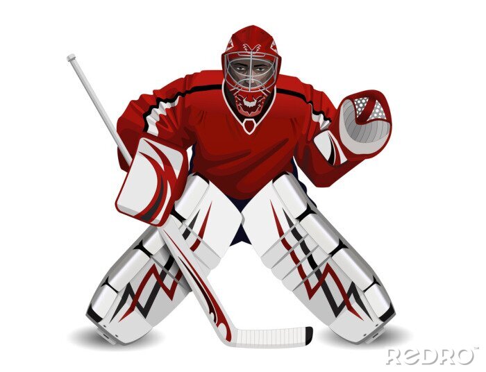 Sticker Hockey keeper