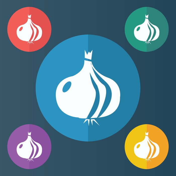 Sticker illustratie van pictogram