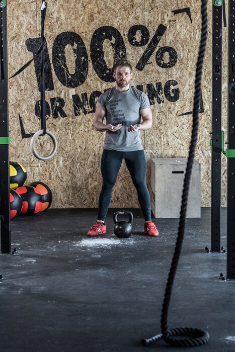 Sticker Instructor of cross fit training