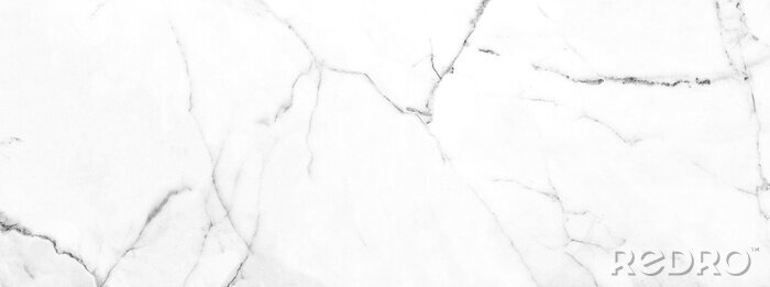 Sticker Italiaans wit marmer