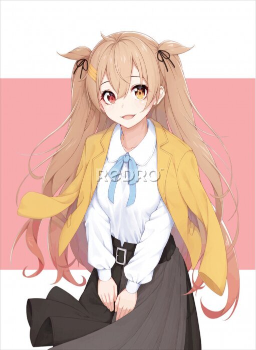 Sticker Kawaii meisje