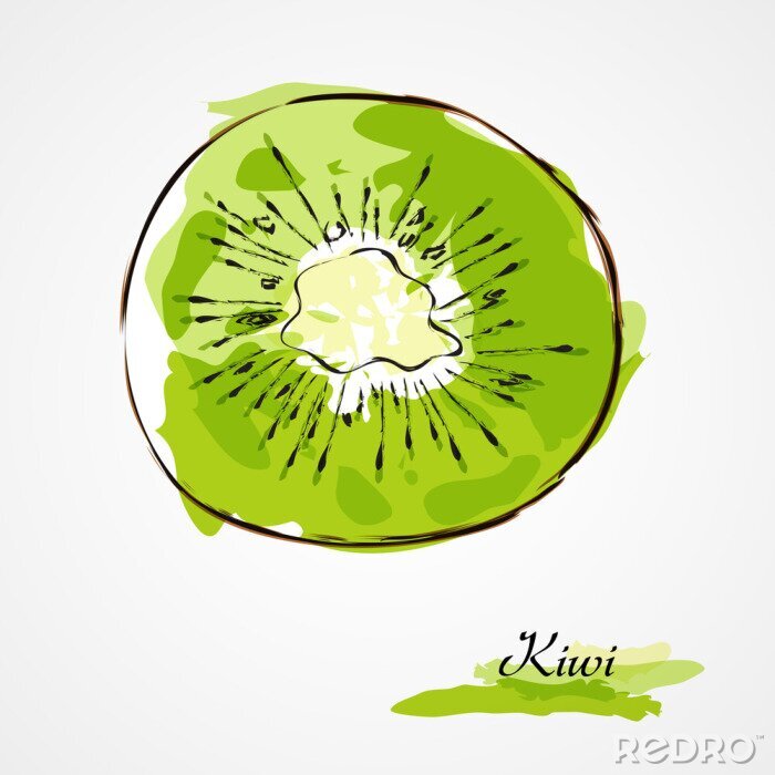 Sticker kiwi