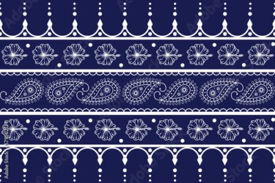 Sticker Klassiek paisley-ornamentmotief