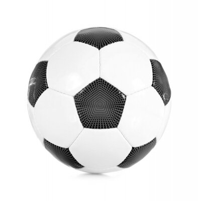 Sticker Klassischer Fußball schwarz / weiß