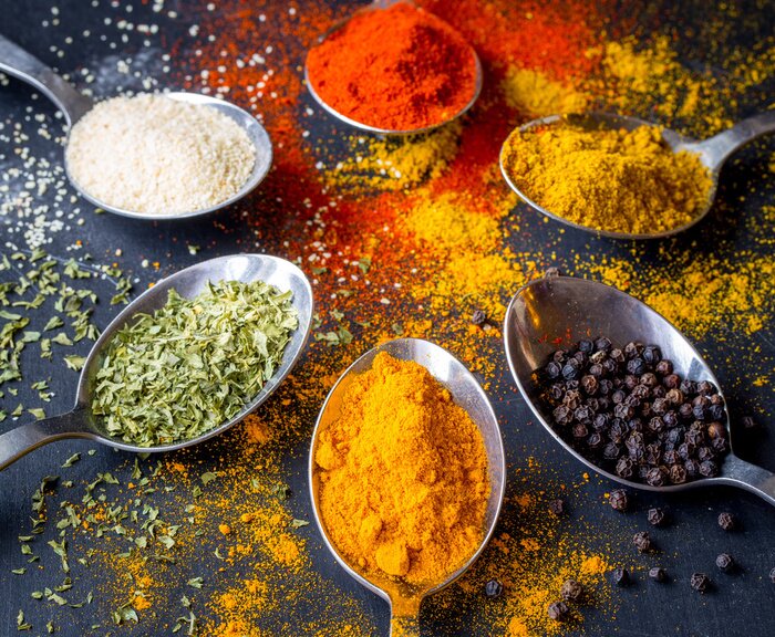 Sticker Kleurrijke kruiden