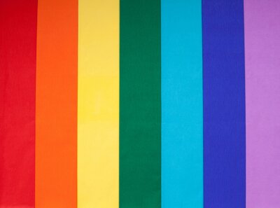 Sticker Kleurrijke regenboog textuur