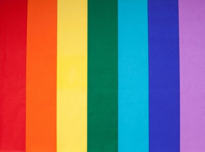 Sticker Kleurrijke regenboog textuur