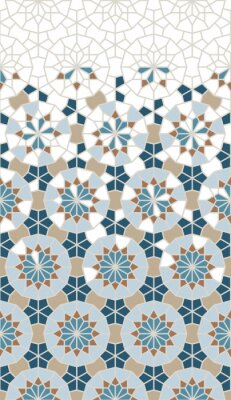 Sticker Kleurverloop mozaïek