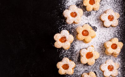 Sticker koekjes met jam