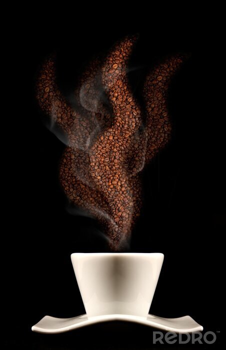 Sticker Koffie aroma