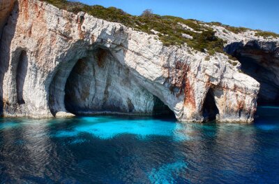 Landschap van het eiland Zakynthos