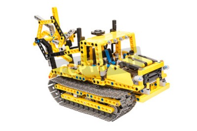 Sticker LEGO Technic graafvoertuig