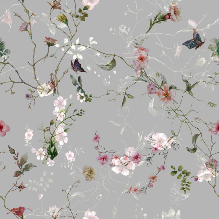 Sticker Lente natuur thema