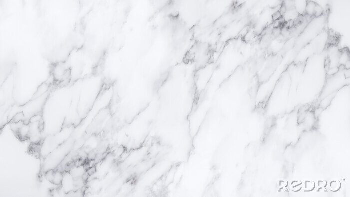 Sticker Lichte marmertextuur met grijze adering