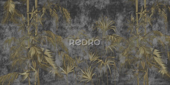 Sticker Lichtgroene bladeren