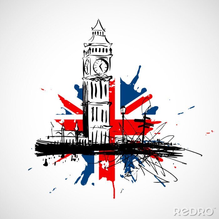 Sticker Londen!