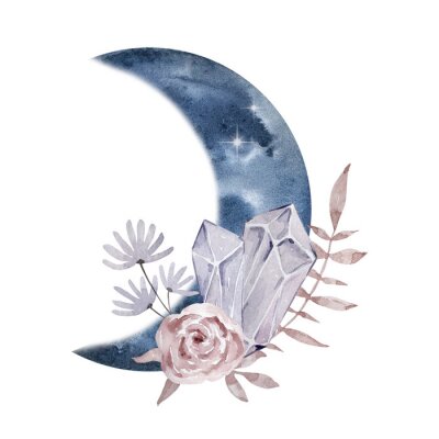 Sticker Magische halve maan