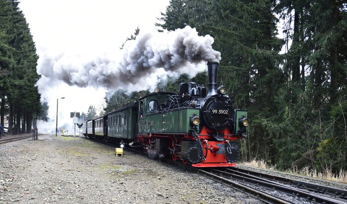 Sticker Mallet locomotief