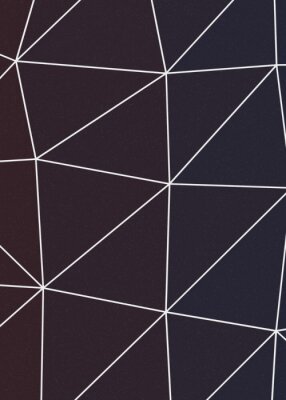 Sticker Marineblauwe afbeeldingen met witte lijnen