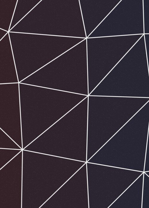 Sticker Marineblauwe afbeeldingen met witte lijnen