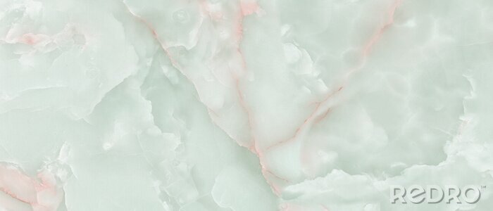 Sticker Marmer in groene tinten