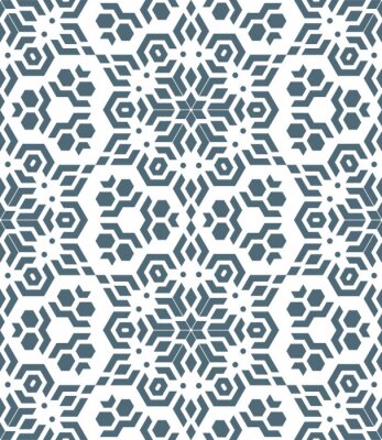 Sticker Minimalistische afbeeldingen met grijze patronen