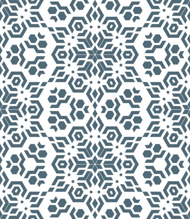 Sticker Minimalistische afbeeldingen met grijze patronen