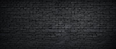 Moderne donkere bakstenen muur