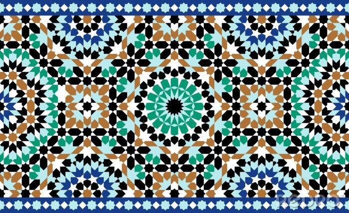 Sticker Moskee decoratie element.