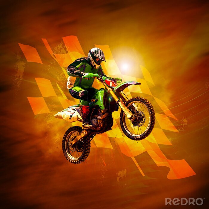 Sticker motocross