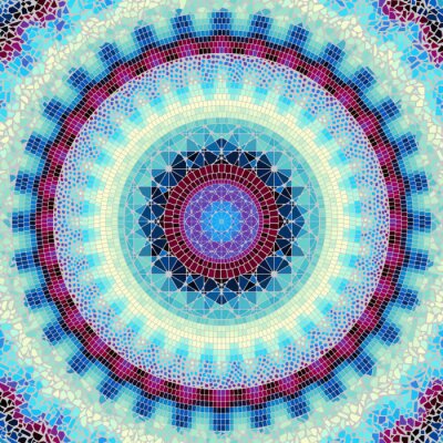 Sticker Naadloos patroon als achtergrond.