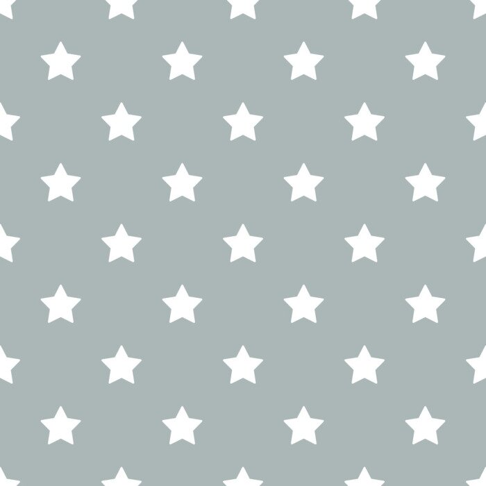 Sticker Naadloos sterren patroon vector