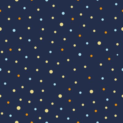 Sticker Naadloos stippatroon.