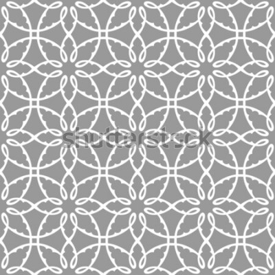 Sticker Naadloze patroon Decoratief behang in de gotische stijl. Vector illustratie