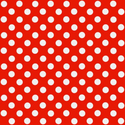 Sticker Naadloze Patroon van de Stip