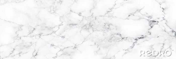 Sticker Natuurlijk wit marmer