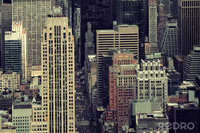 Sticker New York City wolkenkrabbers