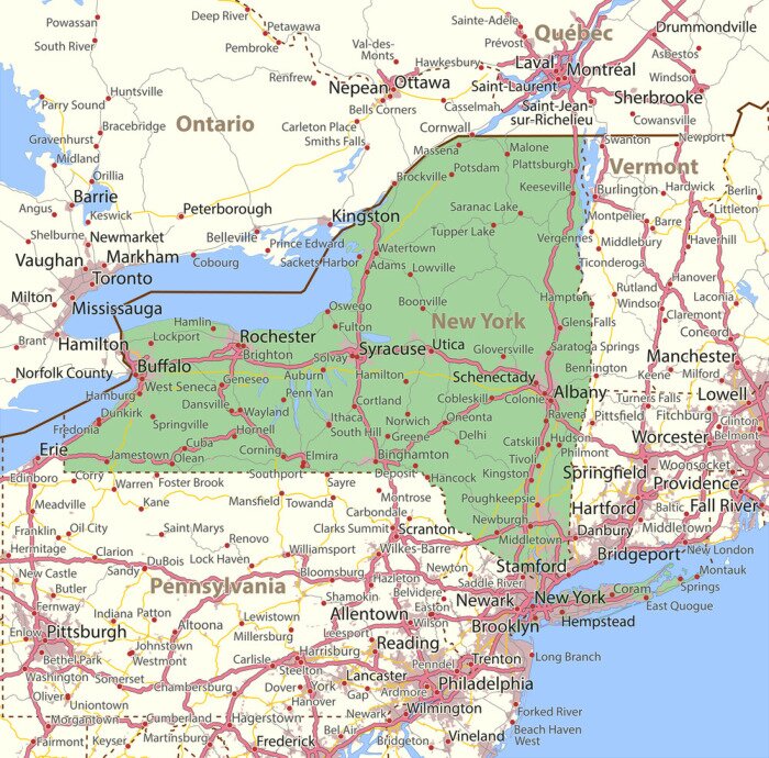 Sticker New York-VS-Staten-VectorMap-A