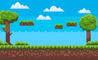 Sticker Oldschool computerspel