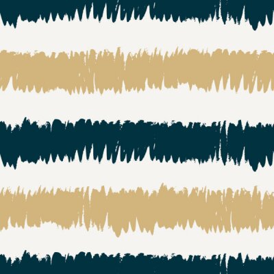 Onregelmatig strepen patroon in twee kleuren