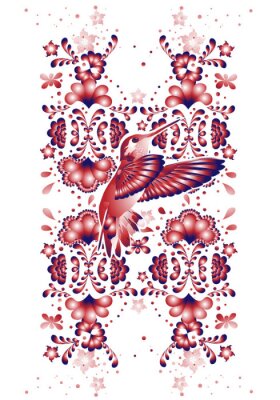 Sticker Ontwerp van het Ornament