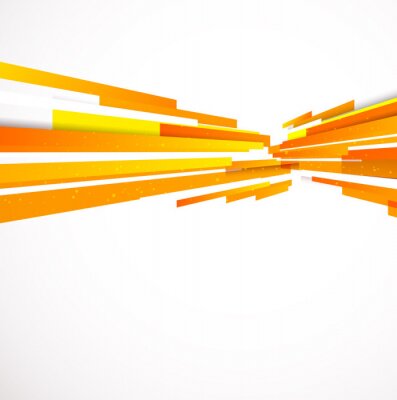 Sticker Oranje achtergrond vector